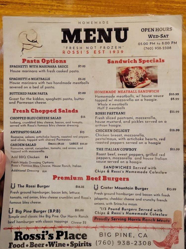 Rossi's Place Handmade Meatball